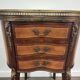 Small Louis XV style kidney chest of drawers
