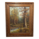 Vintage painting attributed to Alice J. Medina — Autumn Landscape — Oil