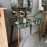 Former Venetian dressing table with triptych