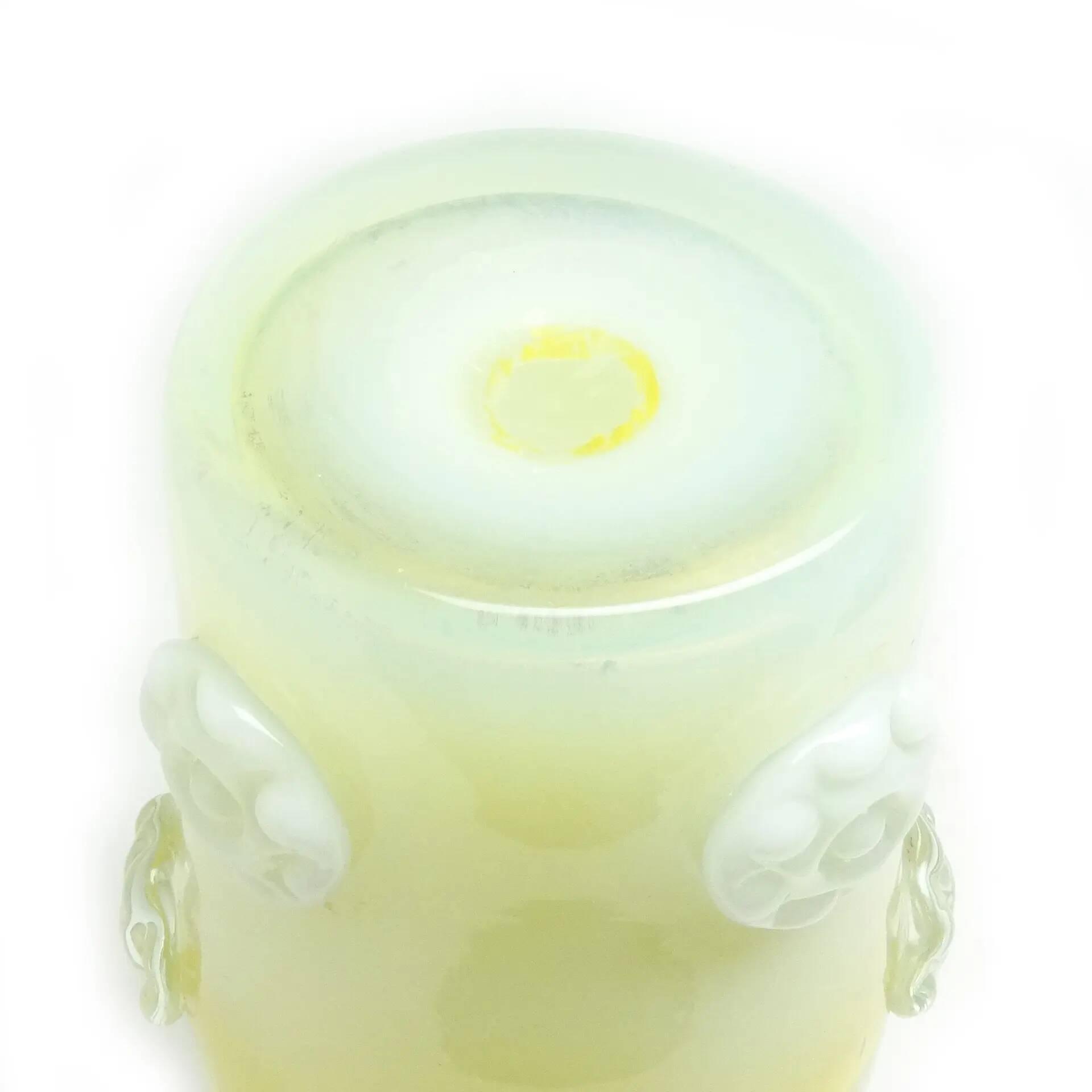 Mid-century modern vase, glass, designed by J. Słuczan-Orkusz, Poland, 1970s