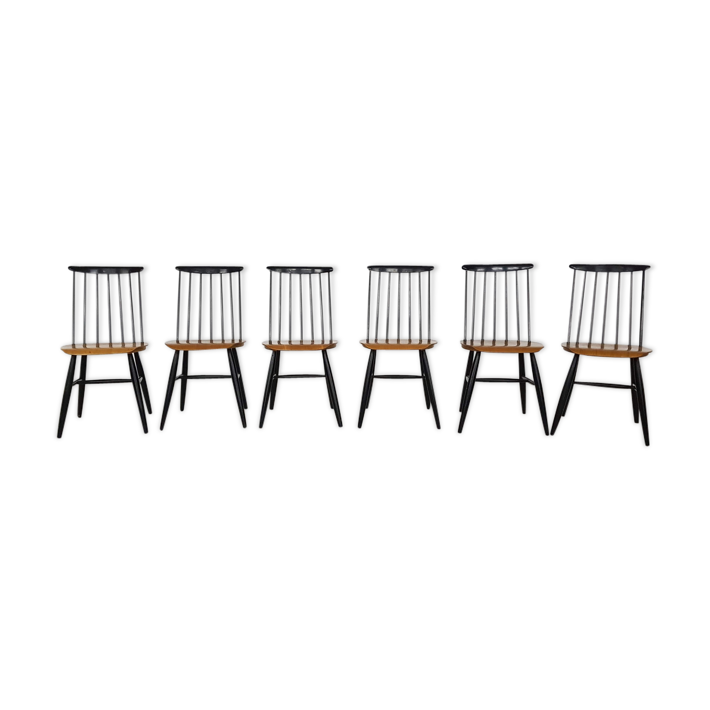 Set of 6 Fanett chairs from Tapiovaara 1970