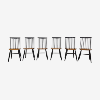 Ensemble de 6 chaises Fanett de Tapiovaara années 70