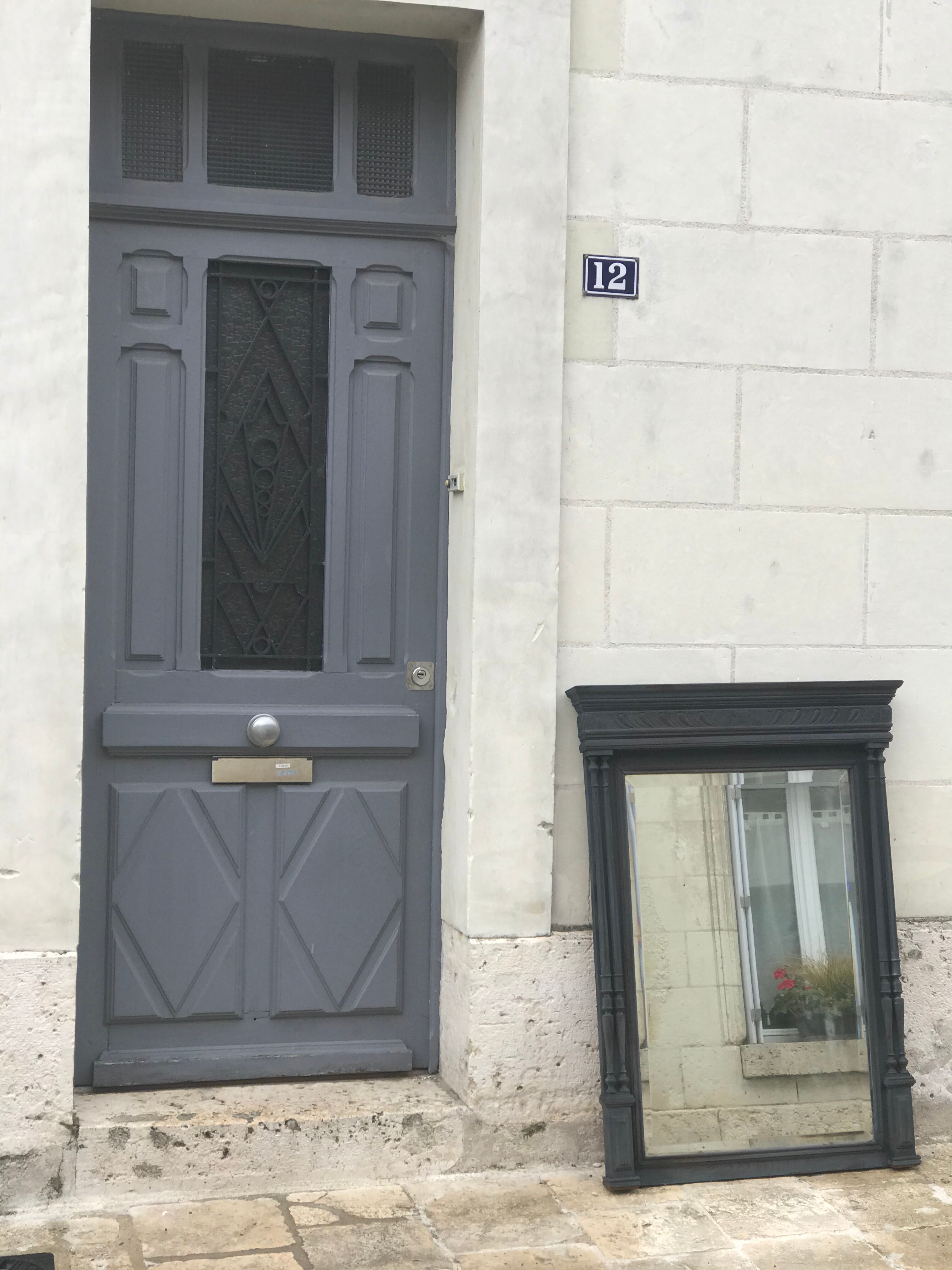 Old mirror 85x116 cm