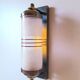 Art Deco barber shop sign wall light