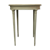 Four-foot white side table