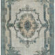 Hand-Knotted Antique Turkish 1970s 220 cm x 310 cm Blue Carpet