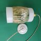 Vintage glass hanging lamp