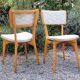 Pair of bistro chairs Luterma Monobloc 50s/60s