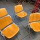 Set of 4 G. PIRRETTI chairs for CASTELLI