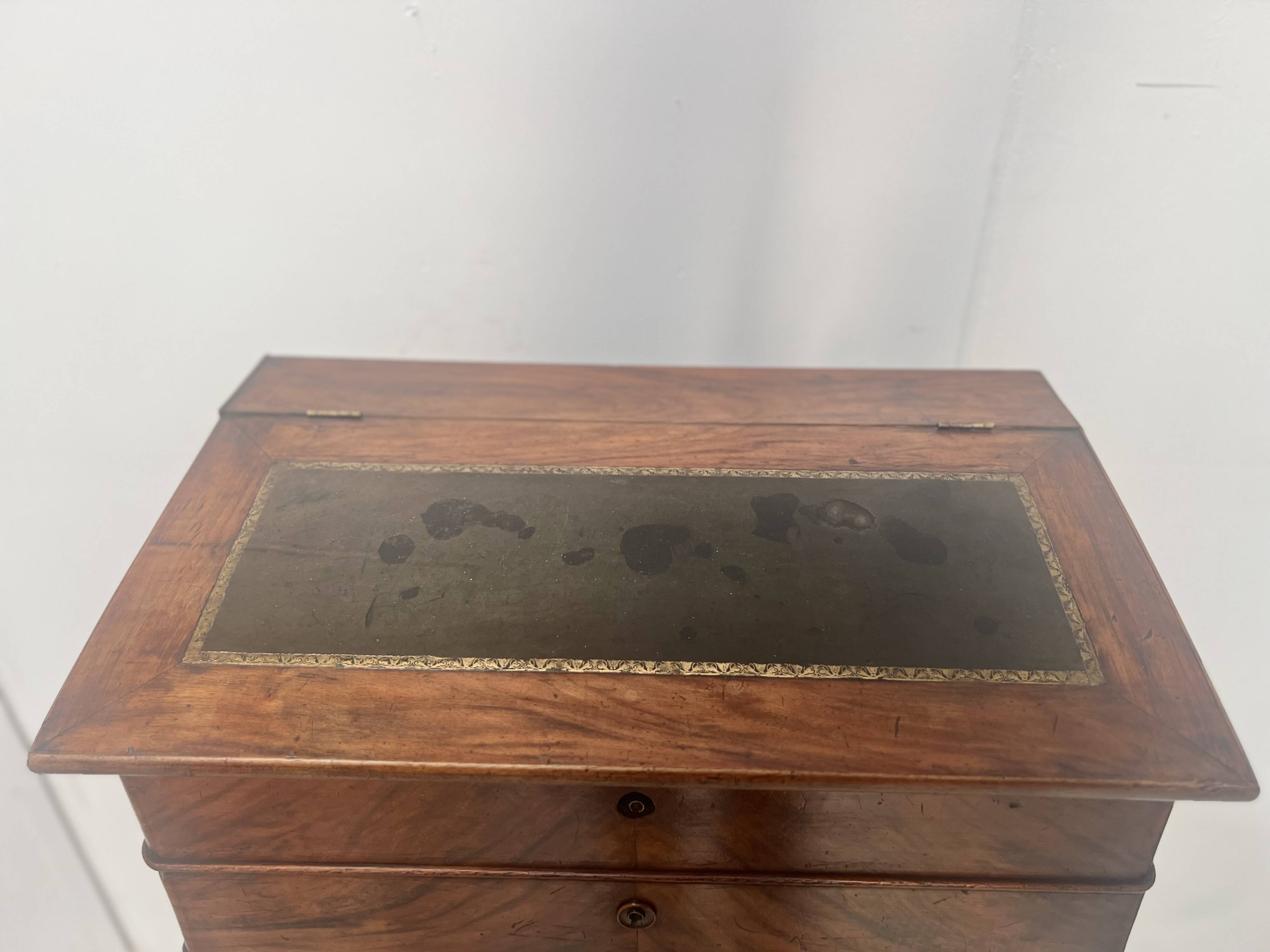 Old 19th century notary's clerk's desk