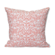 Etnik cushion cover white, hot pink - 50 x 50