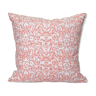 Etnik cushion cover white / bright pink - 50 x 50