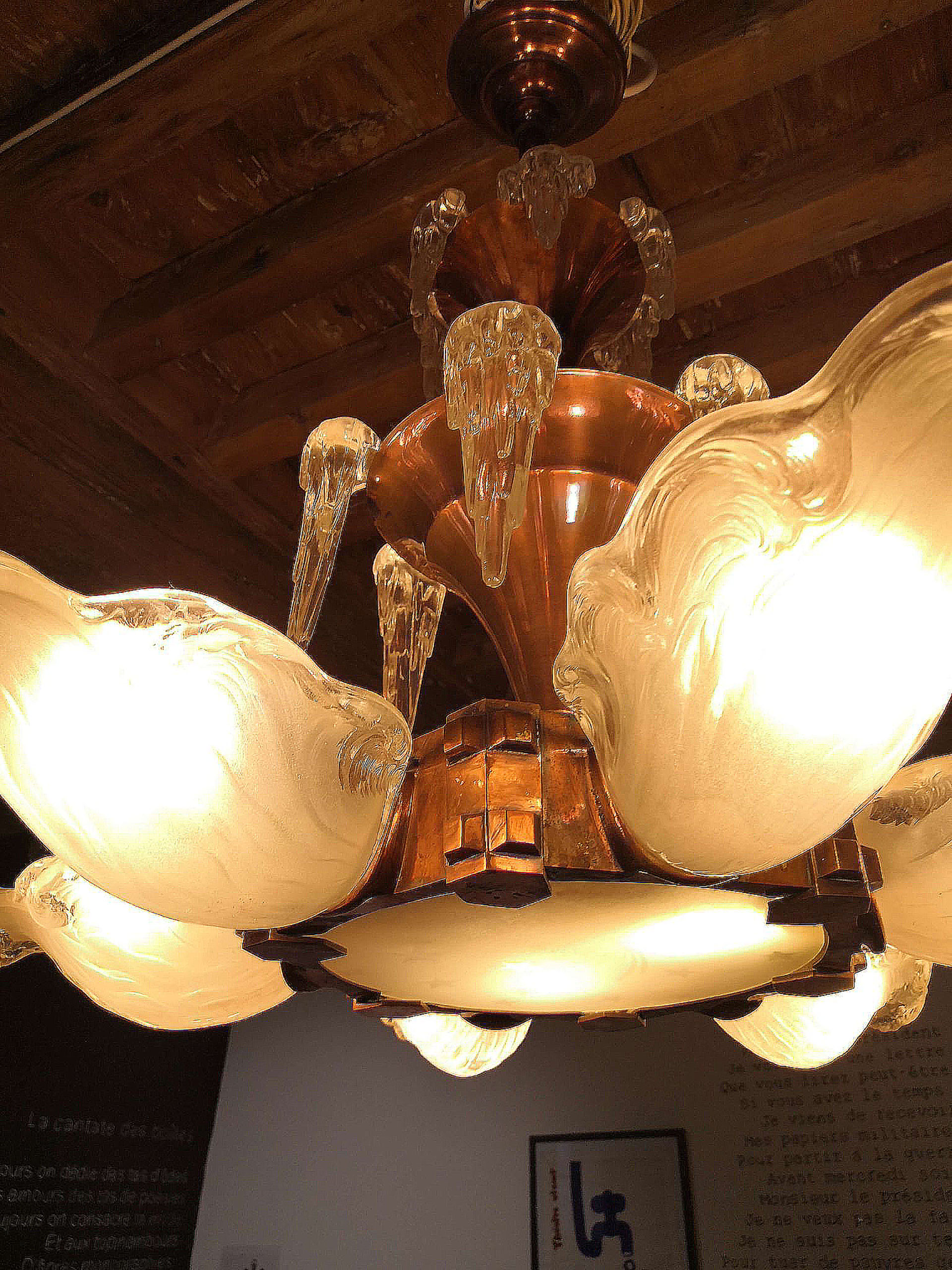 Ezan chandelier by Boris Lacroix