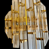 3 Venini wall lamps verre murano , Italy