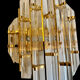 3 Venini wall lamps verre murano , Italy