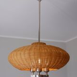 Paavo Tynell, model 1355 ceiling lamp manufactured by Taito in the 1940s