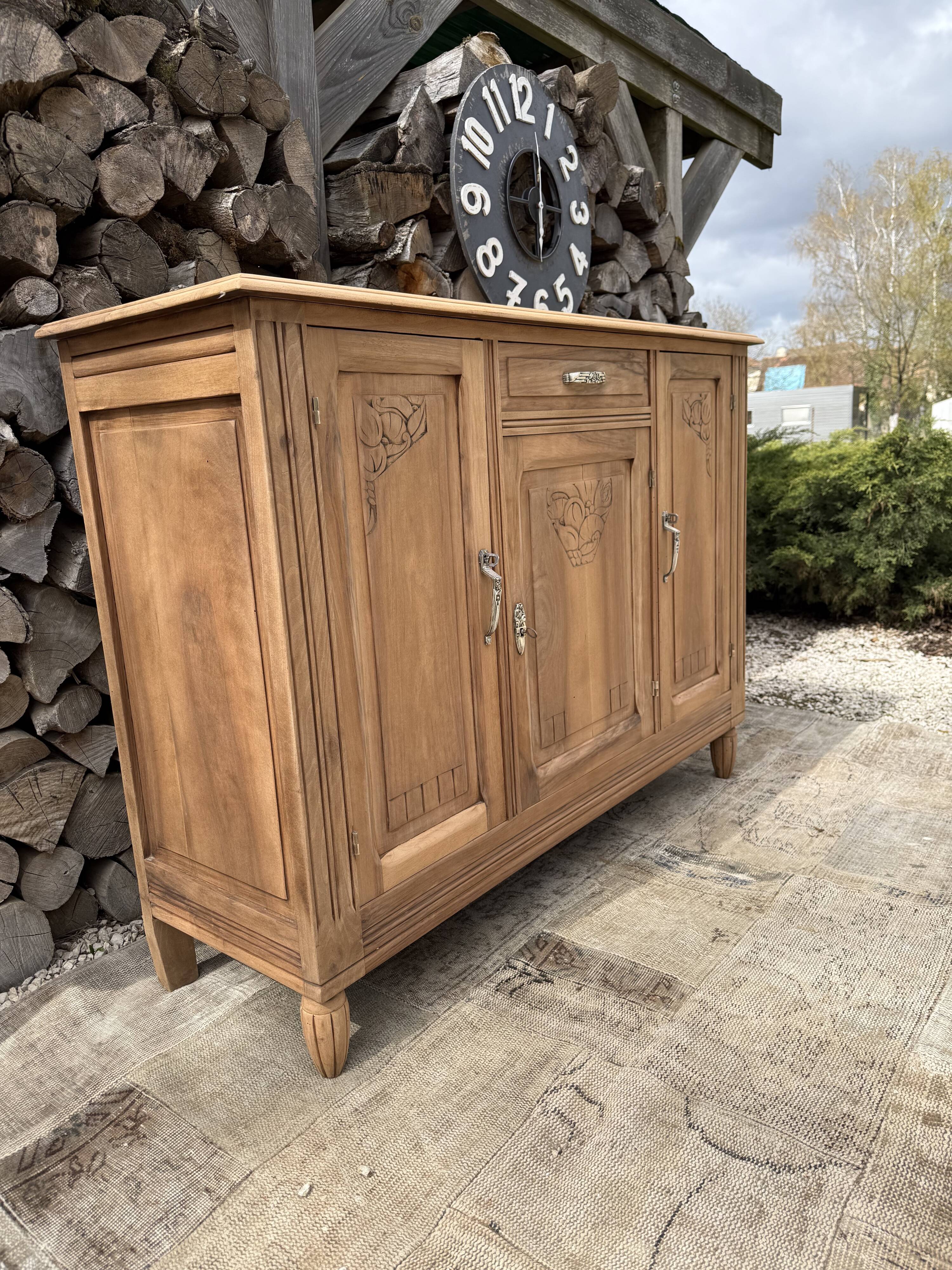 Renovated antique sideboard / Art Deco sideboard