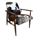 Fauteuil 1960s, PRL, vintage, Henryk Lis, Fox