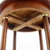 1930s Secession Mahogany Round Side Table