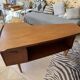 1 Lovig desk in teak, oak base circa 1960