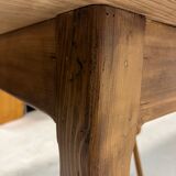 Oak and pine farmhouse table