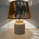 Lampe vintage pot de moutarde