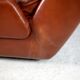 Easy chair "space age". Jean Prévost, France, leather, circa 1970