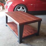 Industrial coffee table