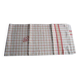 Nappe a carreaux ancienne monogrammée :165x165cm