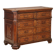 Antique baroque walnut commode, Italy, 18th century