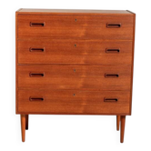 Teak Chest of Drawers, Scandinavia, 1960s