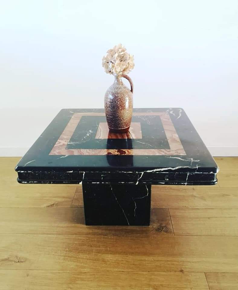 Italian marble coffee table