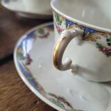 8 Cups and Saucers Bernardaud Limoges – Circa 1900-1920