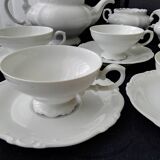Heinrich H&G White Bavarian Porcelain Tea Set