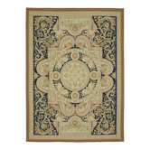 Tapis Aubusson vintage européen fait main 272 cm x 376 cm