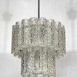 Vintage murano glass elements chandelier from 60s