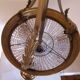 Lustre panier ancien en bronze