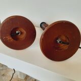 Pair of bedside lamps