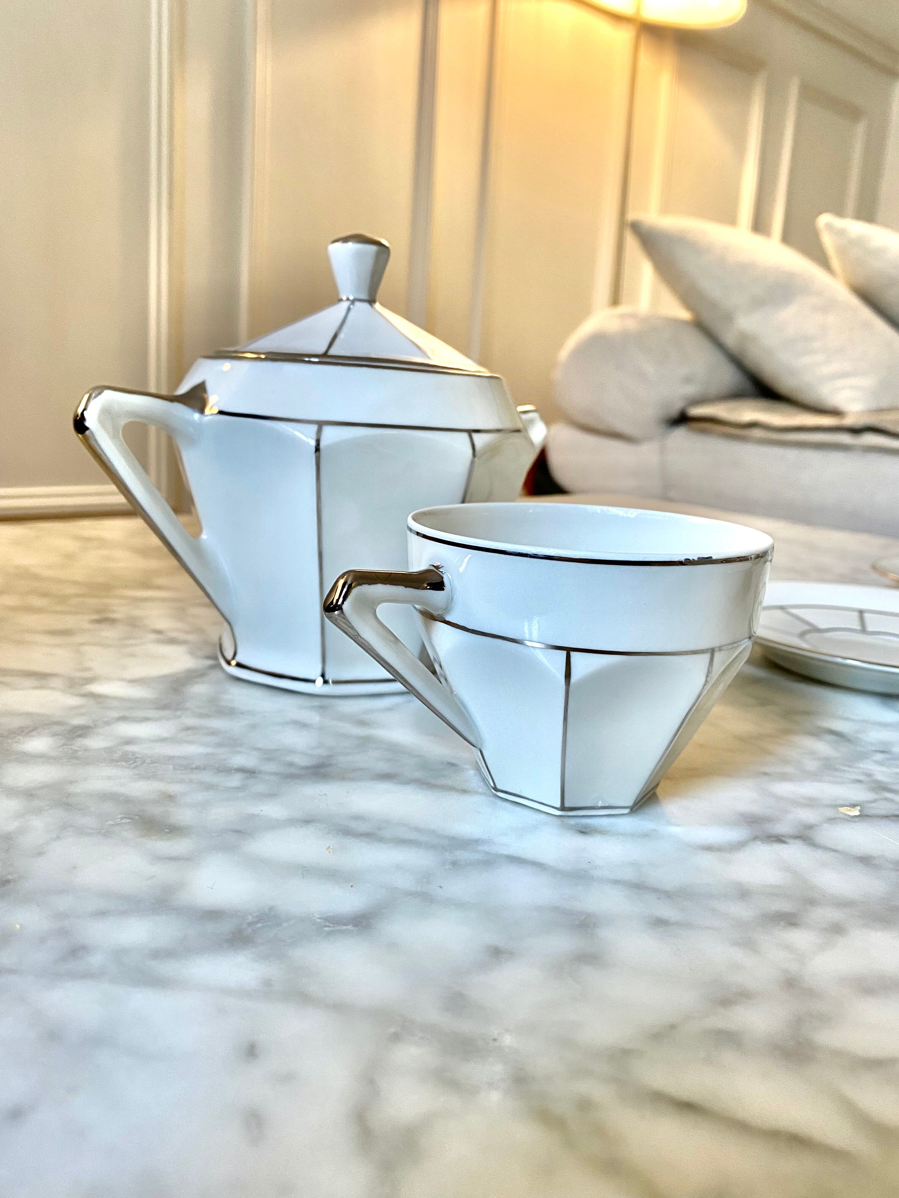 Art Deco coffee service