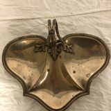 Table servant silver metal.