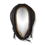 Brutalist mirror horse collar