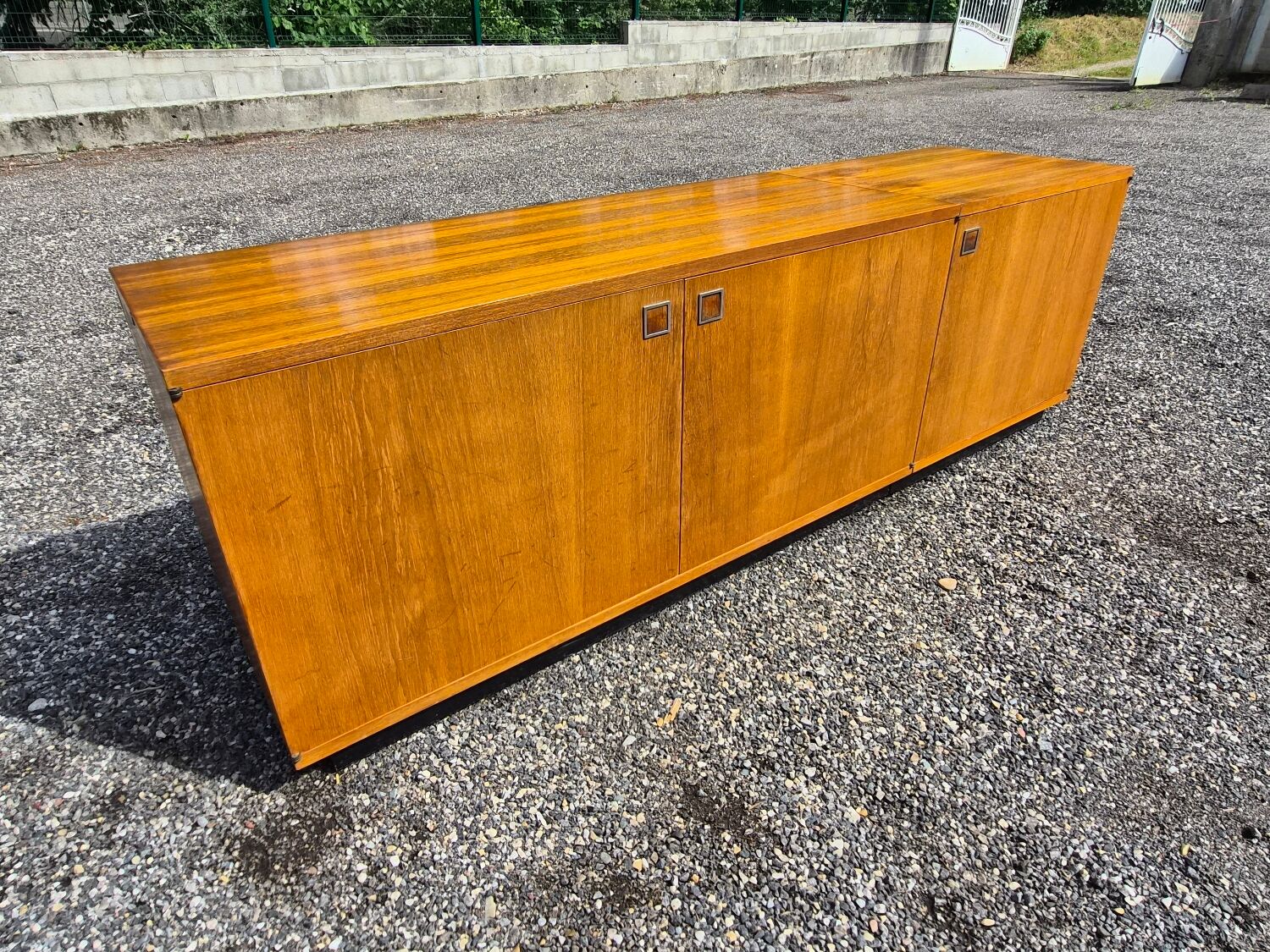 Vintage teak enfilade – Minimalist design – 1970s