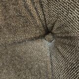 Pair of vintage velvet armchair chair 1970"