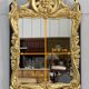 Miroir en bois doré, style Louis XV – début XXe