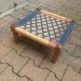 Braided ottoman