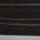 Oushak Black Vintage Kilim Rug Sku3823