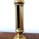 Brass push candle holder, nineteenth century