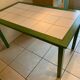 Dining table and chairs