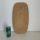 Vintage mirror 1960 asymmetrical mirror - 46 x 24 cm