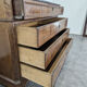 Commode bureau d'époque restauration en acajou